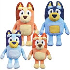 ディズニージュニア Bluey ブルーイ ヒーラーファミリー ぬいぐるみ4体セット/Moose Toys/おもちゃ/クリスマス/誕生日/フィギュア/キャラクター