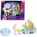 【Jada Toys/ジェイダトイズ】 Disney Princess ディズニープリンセス シンデレラの馬車 ラジコン リモコンカー/RCカー/おもちゃ/クリ..