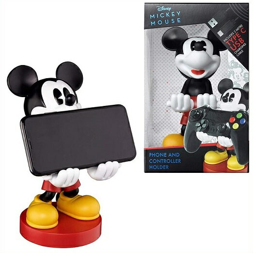 【ケーブルガイズ】 Disney mickey ディズニー ミッキーマウス コントローラー スタンド ホルダー PS4 コントローラー スマホ iphone/ミッキー/フィギュア