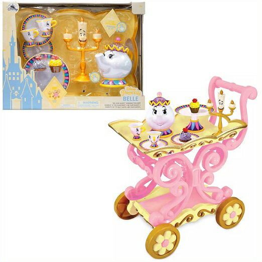 【Disney】 ディズニー プリンセス ベル 美女と野獣 歌うティーカート プレイセット Disney Beauty and The Beast Singing Tea Cart Play Set プリンセス/ベル /おままごと/おもちゃ/クリスマス/誕生日