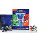 PJMASKS しゅつどう パジャマスク マイ ビジー ブック 英語絵本 フィギュア 10体入り/ PJ masks My Busy Book 絵本/フィギュア/おもちゃ/プレゼント/英語絵本/