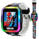 【Marvel】 スパイダーマン タッチスクリーン スマートウォッチ Touch-Screen Smartwatch 7028 LEDライトアップベゼル/マーベル/おもちゃ/時計/カメラ/自撮り/セルフィー/男の子用/プレゼント(2)