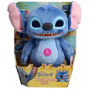 【Disney ディズニー リロ・アンド・スティッチ】 Stitch スティッチ インタラクティブ プラッシュ ぬいぐるみ 50種類以上の音と効果/LCD EYES/ムービー/映画