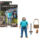 【Minecraft Movie】 マインクラフト ムービー スティーブ アクションフィギュア&アクセサリーセット 10cm /フィギュア/おもちゃ/マイクラ/...