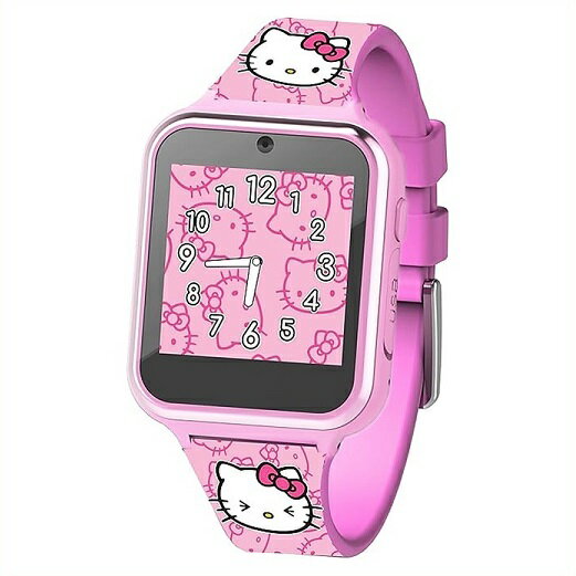 【HELLO KITTY】 ハロー キティ タッチスクリーン スマートウォッチ Touch-Screen Smartwatch /キティちゃん/おもちゃ/時計/カメラ/自撮り/セルフィー/子供用/キッズ/プレゼント