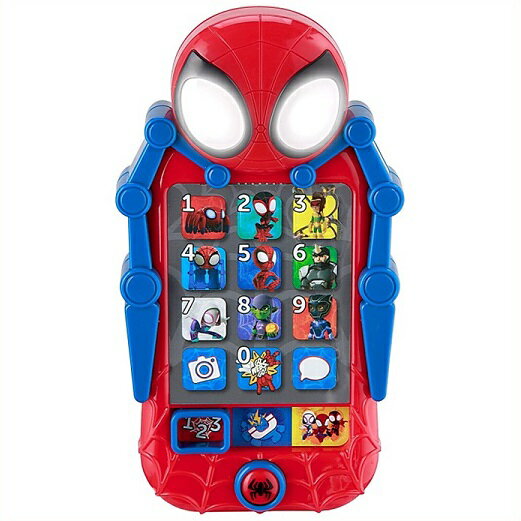 【Spidey スパイディ】 スパイダーマン おもちゃのスマートフォン/携帯電話/スパイディとすごいなかまたち/幼児用学習ゲーム/知育玩具
