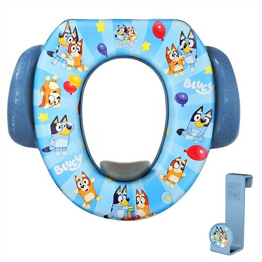 【Bluey】 ブルーイ ソフト 補助便座 Soft Potty Seat /トイレトレーニング/ソフトタイプ／ポッティ