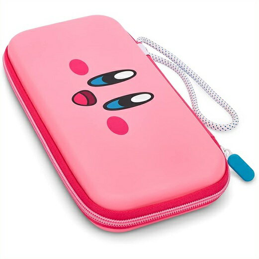 【Nintendo Switch】 ニンテンドー スイッチ＆スイッチライト 有機EL 兼用 カービィ トラベルケース プロスリム/ 任天堂/カービー/ピンク/ポーチ/キャリングケース/PowerA