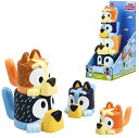 Bluey ブルーイ トゥミーズ ブルーイ お風呂トイ ブルーイ・ファミリー・パウラー バスタイム用ネスティング&スタッキングカップ/バストイ/お風呂/おもちゃ/誕生日/クリスマス/プレゼント