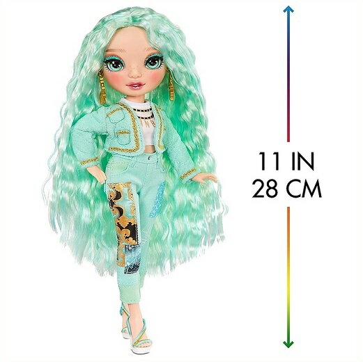 【RainbowHigh】レインボーハイダフネ・ミントンミント(ライトグリーン)ファッションドールサプライズ/おもちゃ/女の子用/プレゼント/lol/プープシー