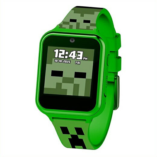 【Minecraft 】 マインクラフト タッチスクリーン スマートウォッチ WM Touch-Screen Smartwatch /マイクラ/おもちゃ/時計/カメラ/自撮り/セルフィー/男の子/プレゼント/