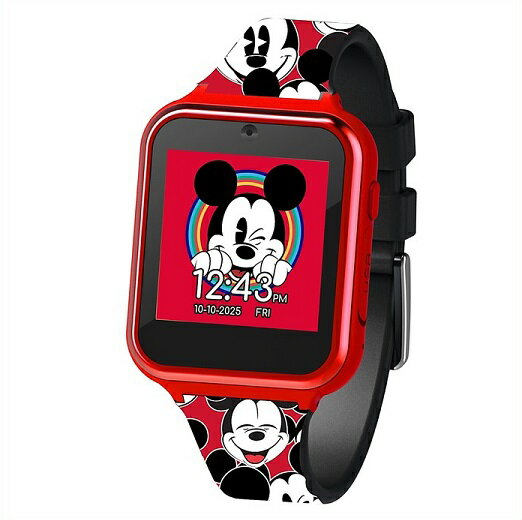 スマートウォッチ キッズ 【Disney Mickey Mouse】 ディズニー ミッキーマウス タッチスクリーン スマートウォッチ Touch-Screen Smartwatch /おもちゃ/時計/カメラ/自撮り/セルフィー/子供用/キッズ/プレゼント/