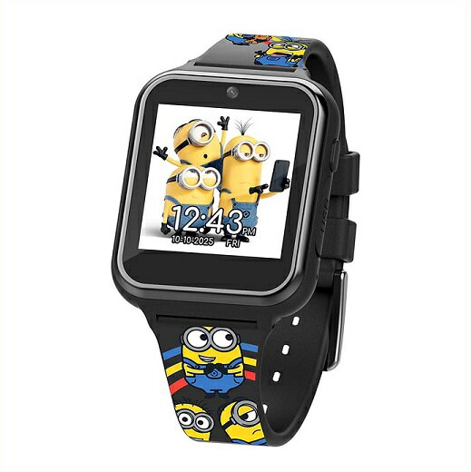 スマートウォッチ キッズ 【Minions】 ミニオンズ タッチスクリーン スマートウォッチ Touch-Screen Smartwatch /おもちゃ/時計/カメラ/自撮り/セルフィー/子供用/キッズ/プレゼント/