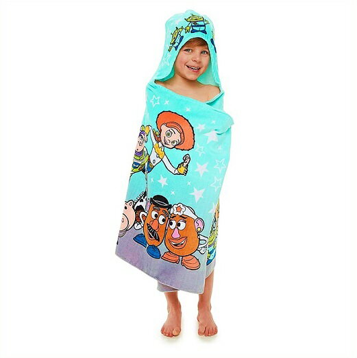 【Disney / Pixar】 トイストーリー フード付きタオル Toy Story Bath Wrap Soft Cotton Hooded Bath Towel /ラップタオル/バスタオル/プール/海/男の子用/プレゼント/