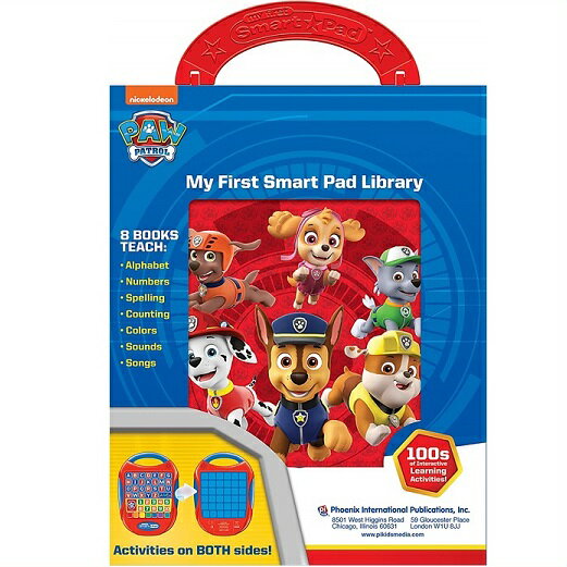 楽天AJマート【Paw patrol】 パウパトロール ミーリーダー My First Smart Pad ＆ 8 Sound Book 電子パッドと絵本8冊セット サウンドブック/英語絵本/知育玩具/英語学習