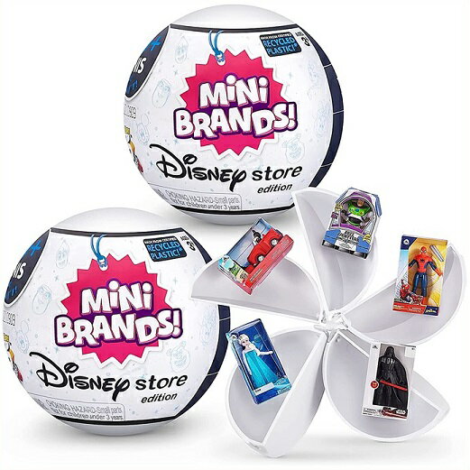 【5 Surprise 5サプライズ】 Mini Brands ミニブランド ディズニー2個セット 5 Surprise - Mini Brands Disney 今、世界中のミニチュア好きから大注目のMini Brands! 日本でも人気...