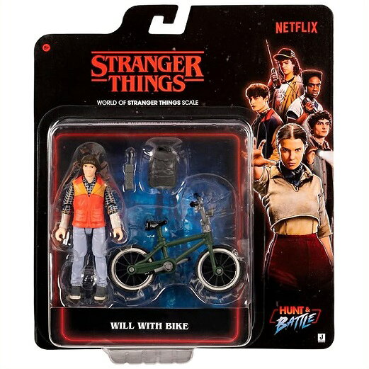 【Stranger Things 】 ストレンジャー・シングス ウィル ウィズ バイク フィギュア/コレクターズ/ストレンジャーシングス/自転車