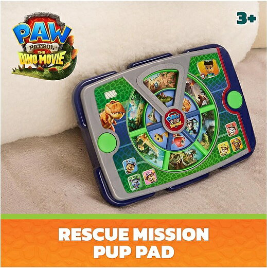 AJマートのPaw Patrol パウパトロール ダイノ ムービー レスキューミッション ケントのパウパッド ライダーズ パップパッド /おもちゃ/プレゼント/サウンド/知育玩具/英語学習｜アングル2