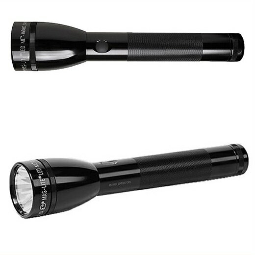 【MAGLITE】マグライト ML100 LED 2-Cell C 単2アルカリ電池×2本使用 2C ブラック 黒 明るさ137ルーメン ML100S2DX6/キャンプ/BBQ/アウトドア/釣り/防災/自転車/室内/ハンディライト