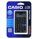 【 Casio カシオ 】 関数電卓 Casio fx-260 SOLAR 分数と科学の電卓 文具/計算機/オフィス用品/ソーラー