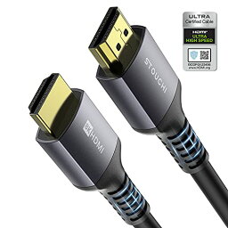 hdmi ケーブル 5m hdmi2.1規格 8K 60Hz 4k@144Hz対応 Ultra High Speed HDMI Cable認証取得 プレミアム HDR eARC HDCP 3D対応