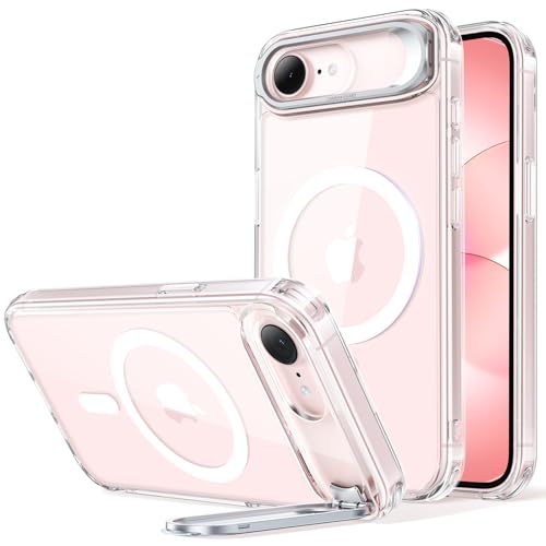デザイン受賞シリーズ ESR 対応 iPhone 17e ケース iPhone16e用 MagSafe対応 4倍米軍MIL規格 カメラ保護 隠しスタンド 調整可...