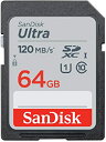 サンディスク 正規品 SDカード 64GB SDXC Class10 UHS-I 読取り最大120MB/s SanDisk Ultra SDSDUN4-064G...