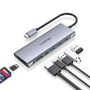 LENTION 7in1 USB Type C nu CB-C36b USB 3.0 3 100W PD[d 4K HDMI Micro SD / SDJ[h[_[ USB-C ϊA_v^ ^Cvc MacBook Pro (2016-2022