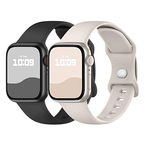 Rakuten - Adepoy コンパチブル Apple Watch バンド 49mm 45mm 44mm 42mm アップルウォッチ バンド シリコン製 スポーツバンド iwatch Series Ultra/8/7/SE/6/5/4/3/2/1 交換ベルト 通気 柔