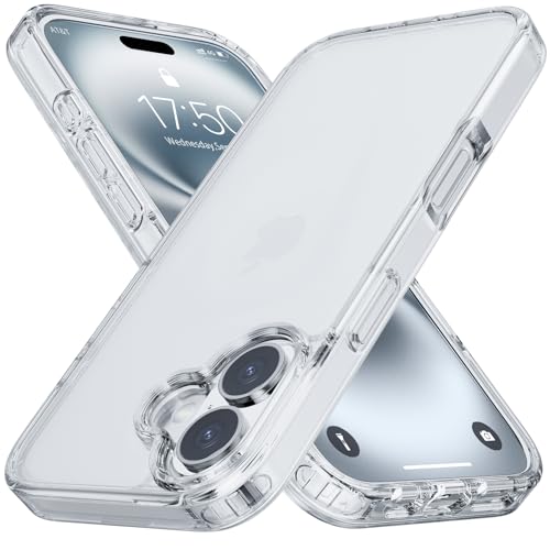 極めて透明 薄く 耐衝撃性 WHTMM iPhone 17 用 ケース クリア TPU PC 透明 耐衝撃 滑り止め 指紋防止 米軍MIL規格 黄変防止 スマホケース iPhone 17 対応