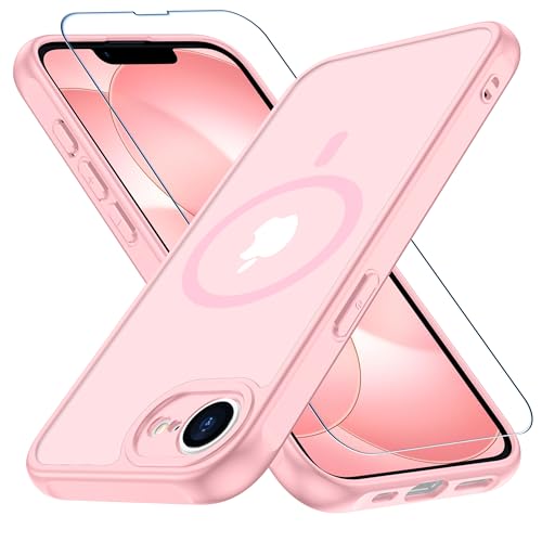 乐天商城 - iPhone 17e/16e 用 ケース Magsafe対応 米軍MIL規格 半透明 ガラスフィルム付き アイフォン 17e/16e 用 ケース 耐衝撃 アイホン17e/16e 用 スマホケース 黄ばみなし 指紋防止 耐久性 マット感 あいほん 1