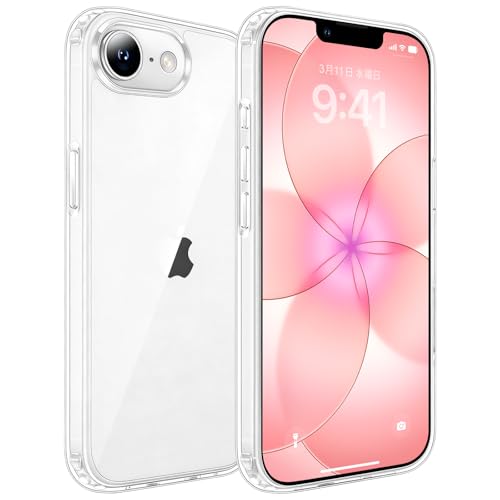 乐天商城 - Eakanern For iPhone 17E 用 ケース クリア 米軍MIL規格 SGS認証 耐久性 黄ばみ防止 iPhone 17E/16E 透明ケース スマホケース ストラップホール付き