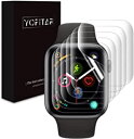 『2021年春改良』YOFITAR Apple Watch 用フィルム 38-40mm アップルウォッチ Series 6/5/4/3/2/1 Apple Watch SE用画面保護フィルム 24時間自動修復技術 TPUフィルム 画面保護シート 液晶シ