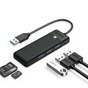 ORICO USB3.0 nu 5-in-1 3*USB3.0 SDTFJ[hXbg oXp[ RpNg y 5Gbps] usb hub g m[gPCΉ Windows/Mac OS/Android/Linux/ChromeBoo