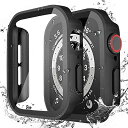 LISAMER 対応 Apple Watch ケース Series 9/8/SE/7/6/5/4 40mm アップルウォッチ用 ケース 防水 一体型...