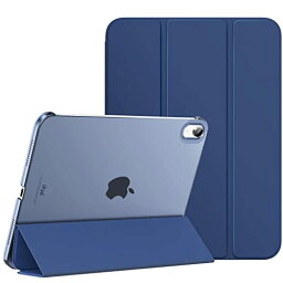 iPad 第10世代 ケース 2022用 MoKo iPad 10 2022 10.9型 モデル番号：A2696/A2757/A2777 保護カバー 手帳型 スタンドケース オートスリープ対応 高級PUレザー外装 PC製シェルケース マイクロファイバー