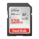 SanDisk サンディスク 正規品 SDカード 128GB SDXC Class10 UHS-I 読取り最大140MB/s SanDisk Ultra SDS...