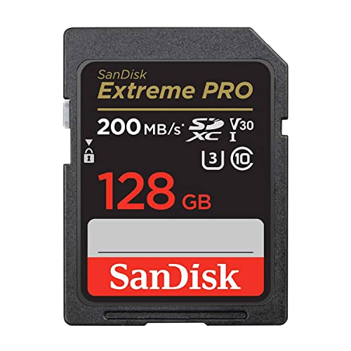 TfBXN Ki SDJ[h 128GB SDXC Class10 UHS-I V30 ǎő200MB/s SanDisk Extreme PRO SDSDXXD-128G-GHJIN VpbP[W