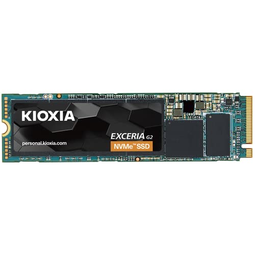 キオクシア KIOXIA 内蔵 SSD 1TB NVMe M.2 Type 2280 PCIe Gen 3.0 4 国産BiCS FLASH TLC 搭載 5年保証 EXCERIA G2 SSD-CK1.0N3G2/N 国内正規代理店保証品