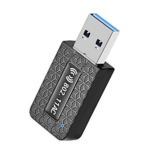 USB3.0 LANq@ WiFiq@ ^ 1200Mbpsq@/e@pWIFIA_v^[ 2.4Ghz/5Ghz ʐM Windows11/10/8.1/8/7/XP/Vista/Mac OS X Ή PC/Desktop/Lapto