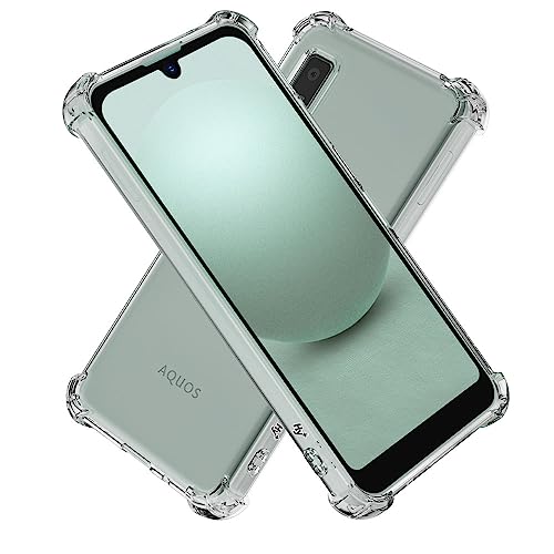 Rakuten - Hy+ AQUOS wish3 耐衝撃 ケース SH-53D A303SH SH-M25 カバー ストラップホール 米軍MIL規格 クリア 衝撃吸収ポケット内蔵 TPU ケース