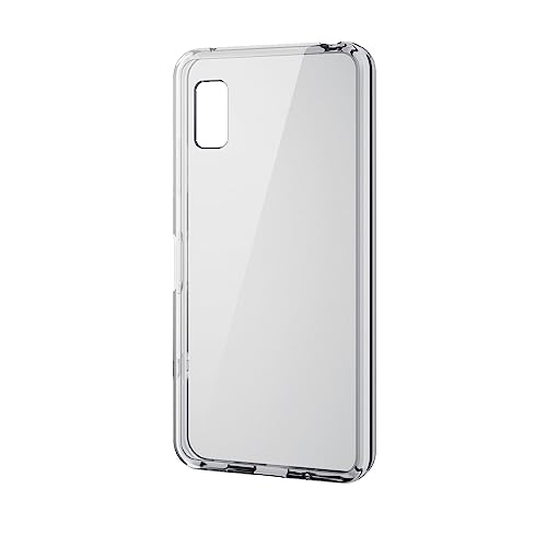 Rakuten - エレコム AQUOS wish3 (SH-53D) ケース ハイブリッド素材 耐衝撃 高硬度 ストラップホール付き クリア PM-S233HVCKCR