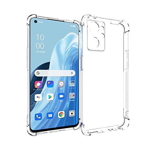 Rakuten - 『全面保護 』OPPO Reno7A/Reno9 A 用のケース OPG04 用の保護カバー 薄型 TPU材質 『四隅がエアクッション構造』 耐衝撃 エクスペリア ケース スマホケース 黄変防止/滑り止め/擦り傷防止/柔軟/光沢感/軽·薄/透明