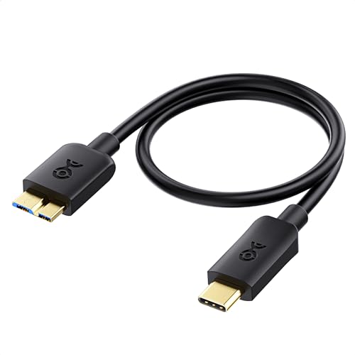 乐天商城 - Cable Matters USB Type C Micro B 変換ケーブル 5 Gbps Micro B 9ピン 0.3m 外付けHDD USB Type C Micro USB 変換ケーブル USB C Micro B 変換ケーブル ブラック