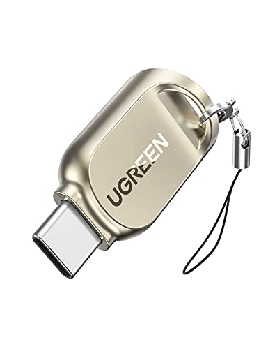 UGREEN microSD USB C カードリーダー TF マイクロSDカード リーダー 超小型 高速転送 タイプC OTG対応..