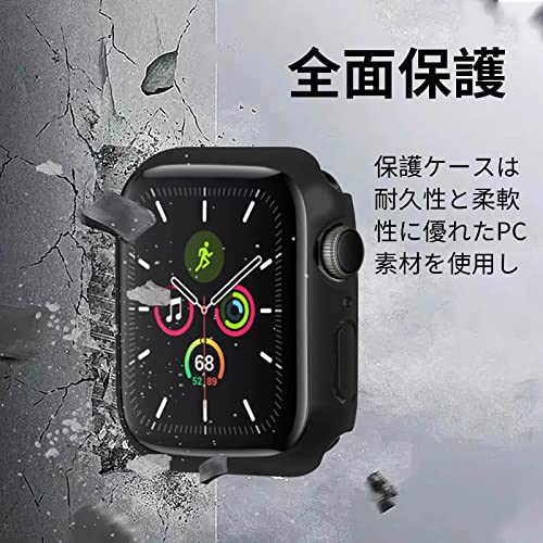 AJ WORKS SHOPのTEMEDO 対応 Apple Watch ケース 45mm アップルウォッチ カバー PC素材 防水ケース Apple Watch カバー 全面保護 二重構造 アップルウォッチ ケース 360ど度一体型 Apple Watch 9/8/7 アップルウ｜アングル3