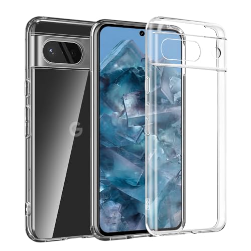 Kakuki For Google Pixel 8A ケース クリア ソフトカバー ストラップホール付 グーグルピクセル8a ケース 透明TPU レンズ保護 薄型 指紋防止 黄変防止 落下防止 軽量 全面保護カバー (Pixel 8A 対応) Kakuki For Google Pixel 8A ケース クリア ソフトカバー ストラップホール付 グーグルピクセル8a ケース 透明TPU レンズ保護 薄型 指紋防止 黄変防止 落下防止 軽量 全面保護カバー (Pixel 8A 対応)