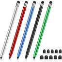 GUUGEI タッチスクリーン用スタイラスペン 5本パック 容量性スタイラスペン iPad iPhone Android Phone Chromebook タブ...