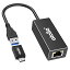 atolla USB3.0 LANץ Switch ͭLANץ USB to RJ45 10/100/1000MbpsĶ®/ӥå ͥå̿ USB3.0 Type C LANѴץ ̳ Nintend