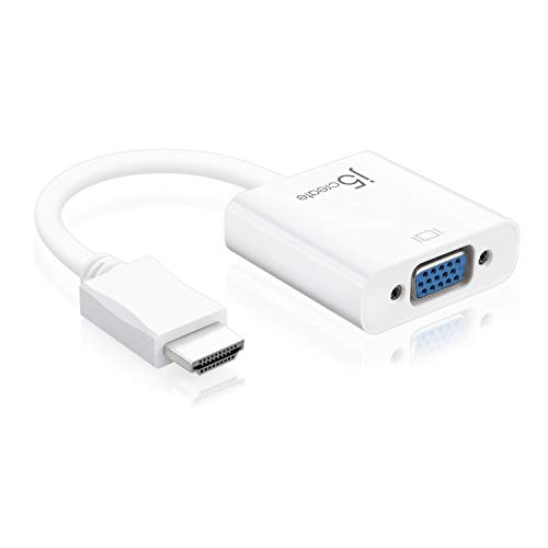 Rakuten - j5create HDMI to VGA 変換アダプタ オーディオ出力対応 解像度1920x1200 (WUXGA) 60Hz バスパワー/セルフパワー両対応 JDA213J-EJ